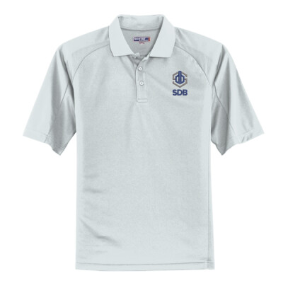 Sport-Tek Dri-Mesh Pro Polo - White polo Thumbnail