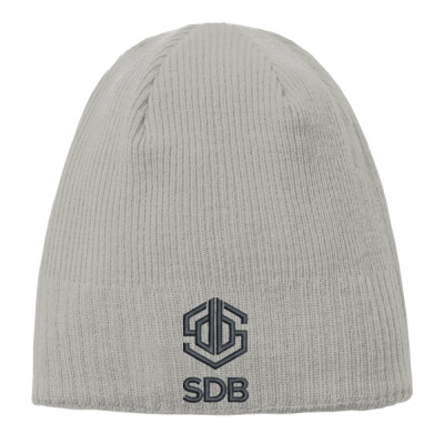 New Era Knit Beanie - Black Embroidery  Thumbnail