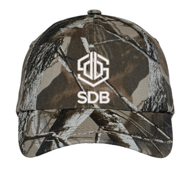 Port Authority Camouflage Velcro Closure Cap - White Embroidery Thumbnail