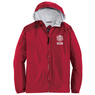 Port Authority Unisex Team Jacket - White Embroidery Thumbnail